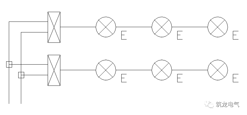 教你畫應急照明配電箱系統(tǒng)圖！
